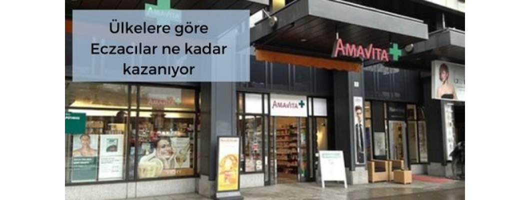 Ülkelere göre Eczacılar ne kadar kazanıyor?